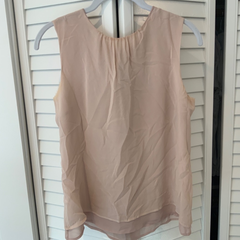 Tory Burch 100% Silk Tie Back Shell Blouse - Picture 2 of 6
